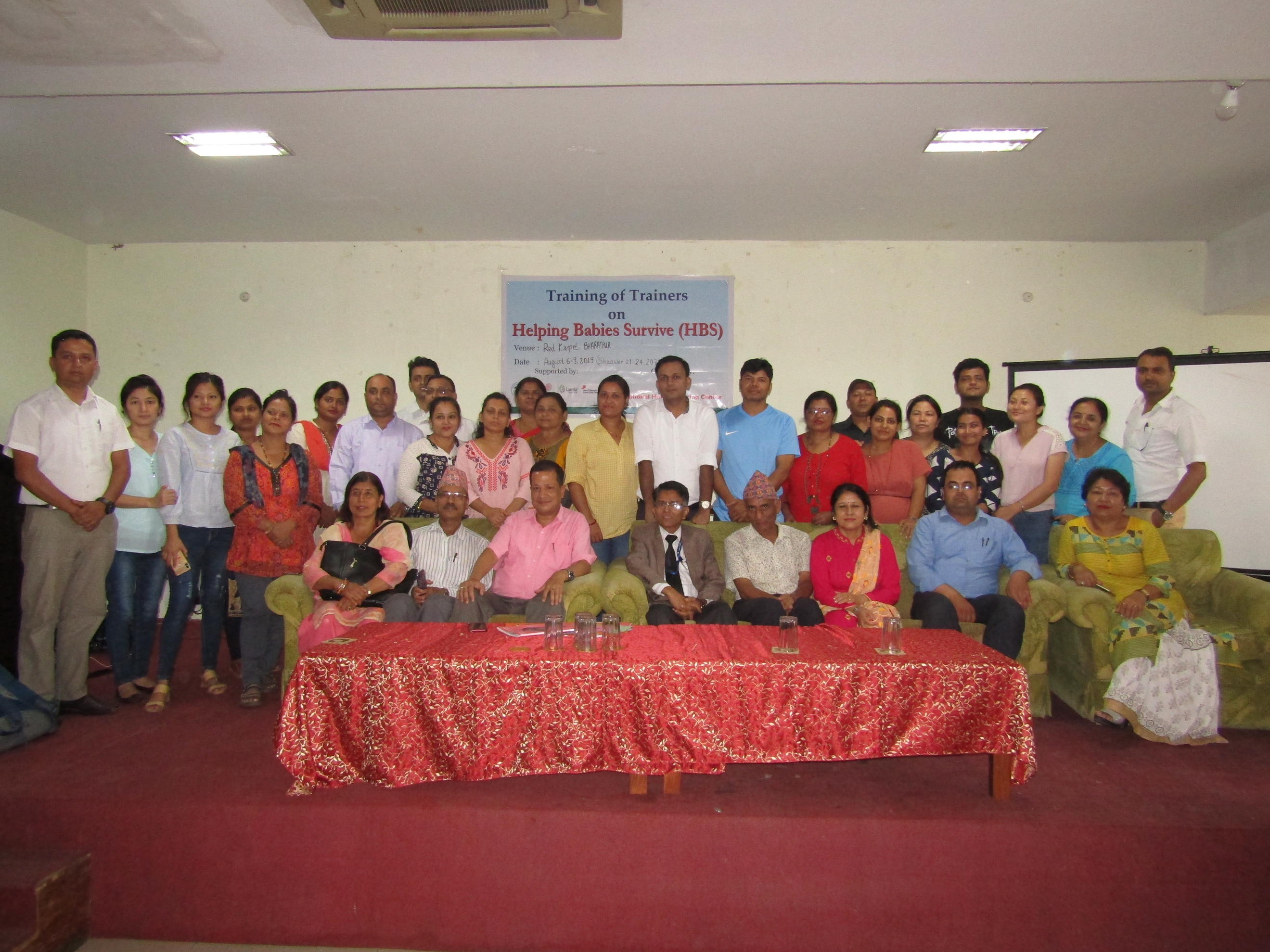 HELPING BABIES SURVIVE TRAINING OF TRAINERS (HBS TOT)