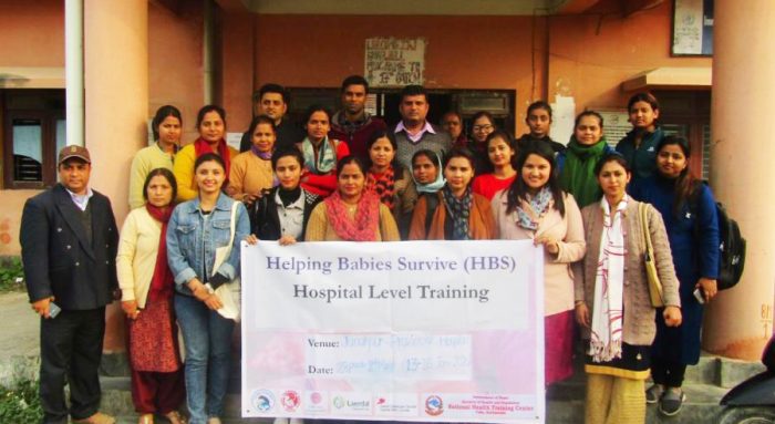 Provincial Hospital, Janakpur – Training On – Helping Babies Survive