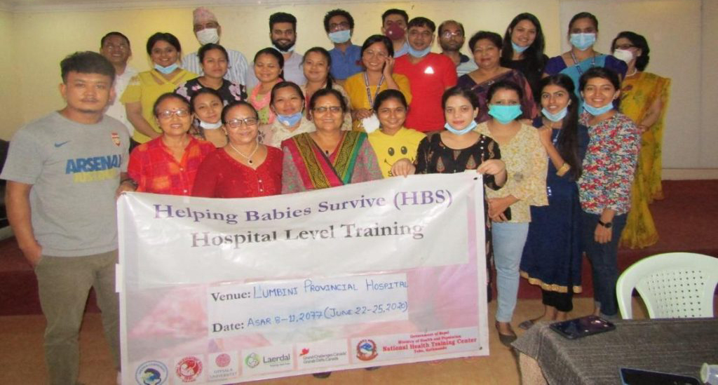 Lumbini Provincial Hospital – Training On – Helping Babies Survive